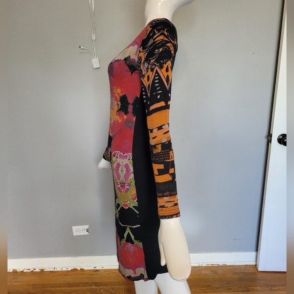 Vintage Desigual Long Sleeved Bodycon Dress, GUC, Approximate Size M - Picture 7 of 10